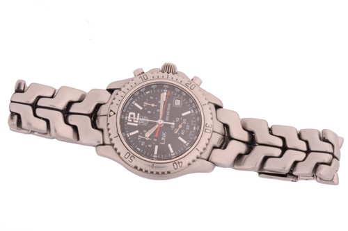 Lot 453 - A TAG Heuer Link Chronograph Jason Bourne...