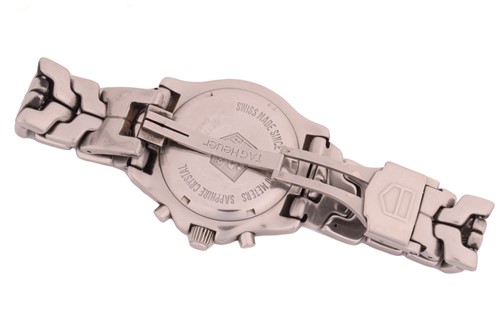 Lot 453 - A TAG Heuer Link Chronograph Jason Bourne...