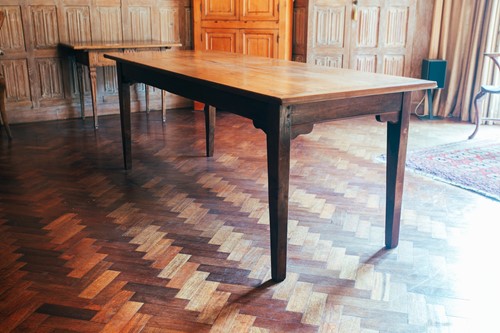 Lot 62 - An early 19th-century French fruitwood kitchen...