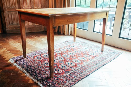 Lot 73 - A 19th-century style French fruitwood kitchen...