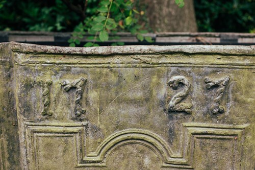 Lot 157 - An early 18th century very large lead...