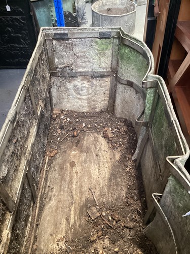 Lot 157 - An early 18th century very large lead...