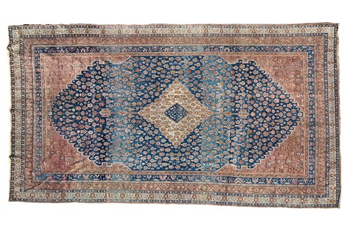 Lot 163 - A large blue ground "old country house"...