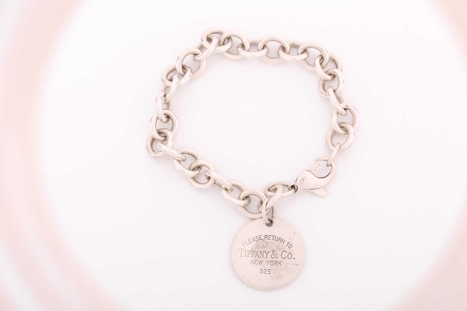 Lot 123 - Tiffany & Co. - a Return to Tiffany bracelet...