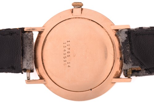 Lot 346 - A Doxa 14ct gold dress watch, featuring a...