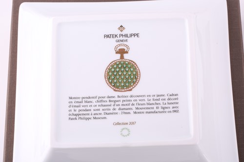 Lot 411 - A pair of Patek Philippe VIP Limoges porcelain...