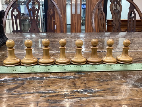 Lot 347 - Jacques, London: a 'Staunton Chess Men'...