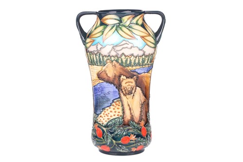 Lot 329 - A Moorcroft Pottery 'Katmai' design...