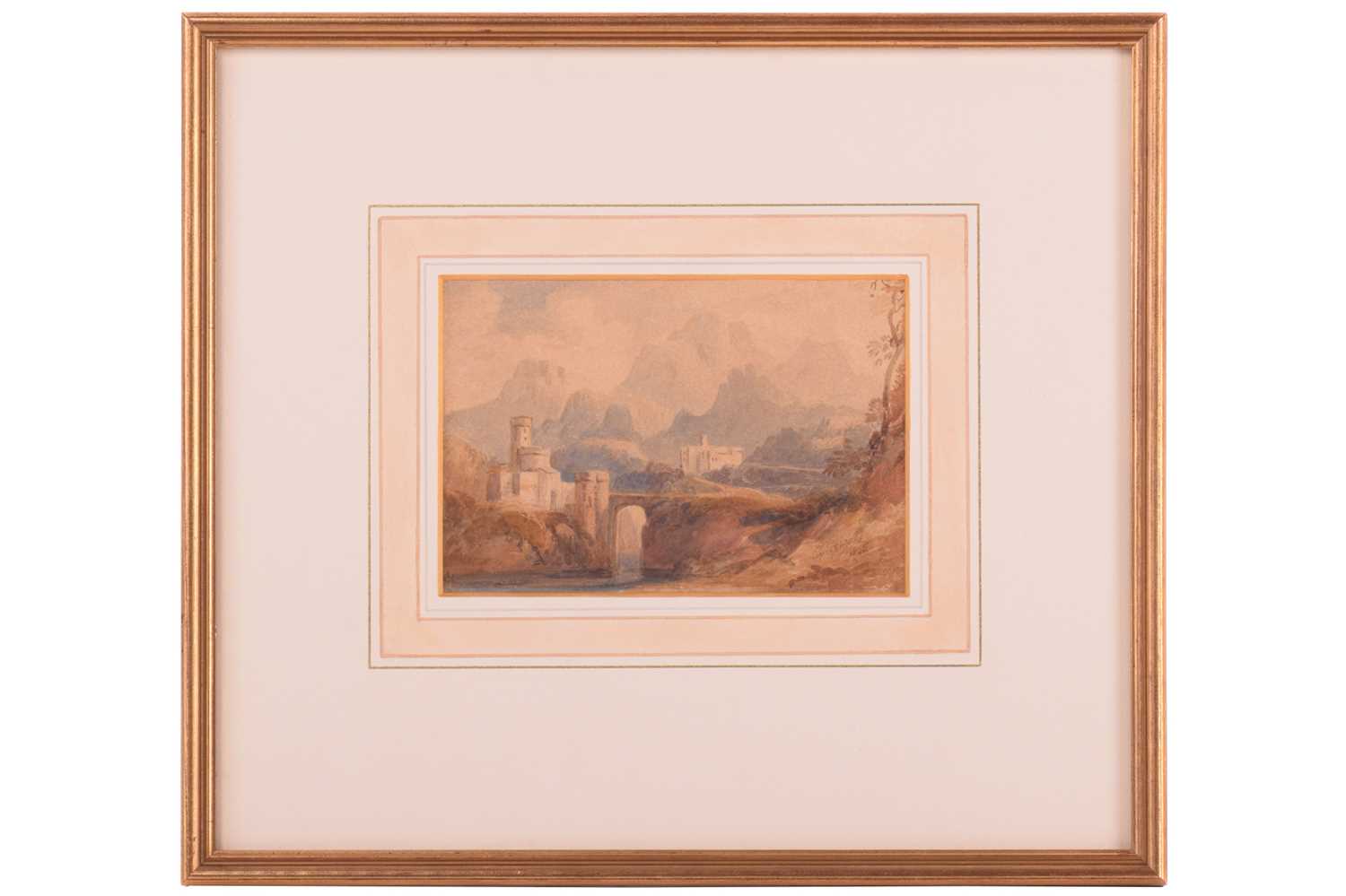 Lot 224 - Copley Fielding (1787 - 1855), Castle in...