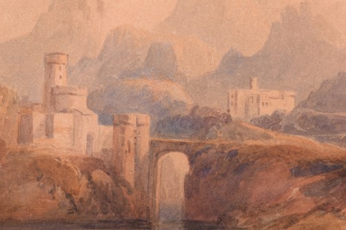 Lot 224 - Copley Fielding (1787 - 1855), Castle in...