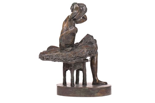 Lot 310 - Sidney Beck (b. 1936) South African, seated...