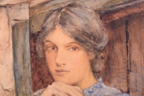 Lot 225 - Henry Meynell Rheam (1859-1920), Portrait of a...