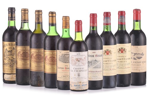 Lot 38 - 10 bottles of Bordeaux to include 2 x Chateau...