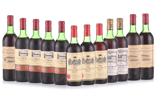 Lot 45 - 12 bottles of Bordeaux to include 2 x Chateau...