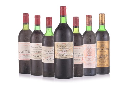 Lot 88 - 7 bottles of Bordeaux to include 1 x Pichon...