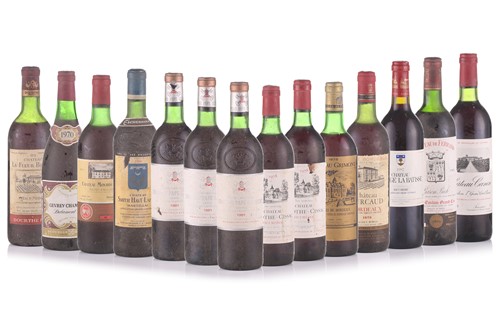 Lot 75 - 14 Mixed Bottles to include 3 x Chateau Pape...
