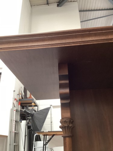 Lot 195 - A Gothic style walnut altar, by Laboratorio...