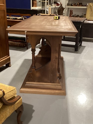 Lot 195 - A Gothic style walnut altar, by Laboratorio...