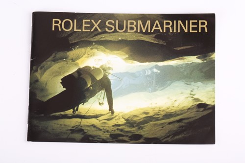 Lot 429 - A Rolex Submariner Bi-metal Blue dial...