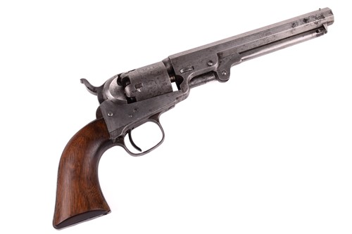 Lot 353 - A London-made Colt 1849 Pocket pattern single...