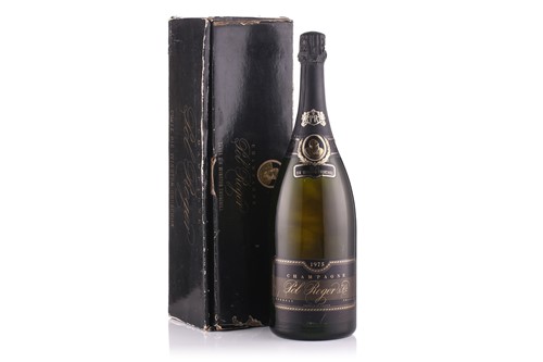 Lot 27 - A magnum of Pol Roger Champagne Cuvee Sir...