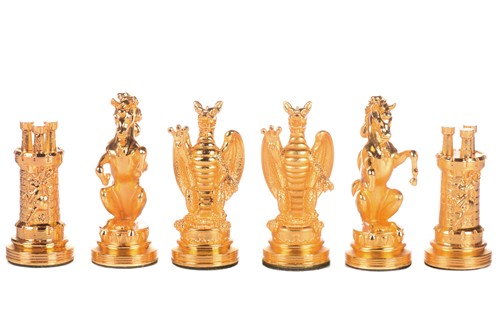 Lot 310 - The Royal Houses of Britain Heraldic Chess Set,...