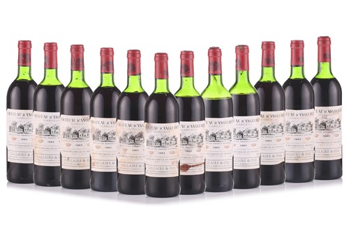 Lot 31 - 12 Bottles of Chateau D'Angludet Margaux, 1983,...