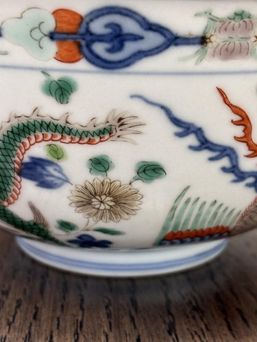 Lot 146 - A matched pair of Chinese "Dragon and Phoenix"...