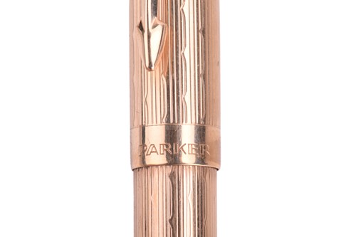 Lot 332 - A Parker pen 61 triple set, together with...