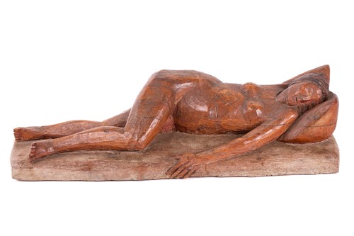 Lot 171 - Pierre Merlier (1931- 2017), reclining nude,...