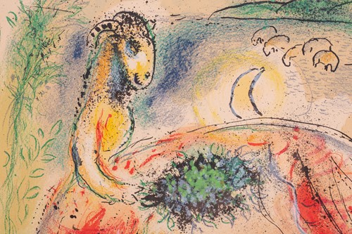 Lot 64 - Marc Chagall (1887-1985), 'Oh Happy Bridegroom'...