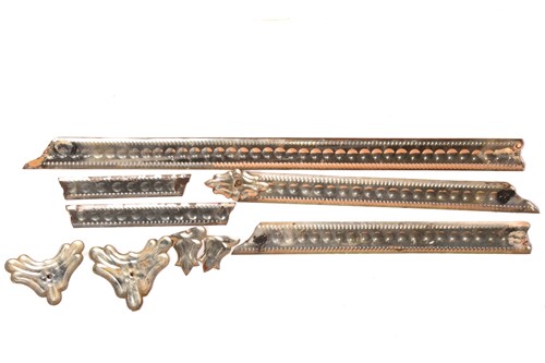 Lot 205 - A large Venetian rectangular wall mirror, with...