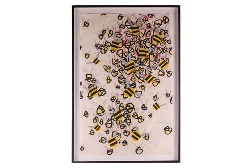 Lot 107 - Louisa Chase (1951-2006), 'Buzz', 2002, signed...