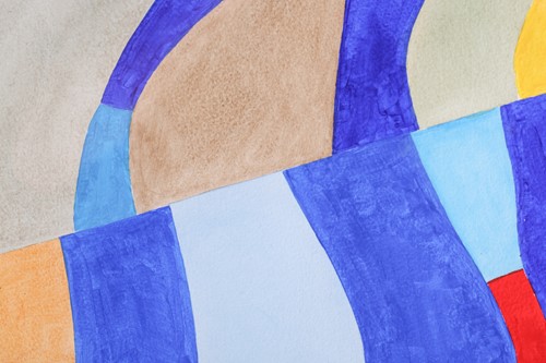 Lot 48 - John Maine (b.1942), 'Panel from Ascension 3',...