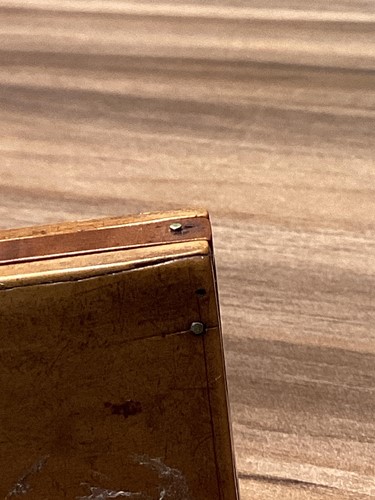Lot 230 - A set of Napier's Bones, the fruitwood case...