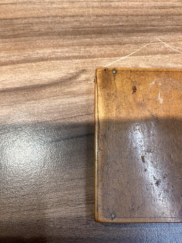 Lot 230 - A set of Napier's Bones, the fruitwood case...