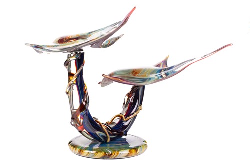 Lot 301 - Mirco Bastianello, Murano glass sculpture of...