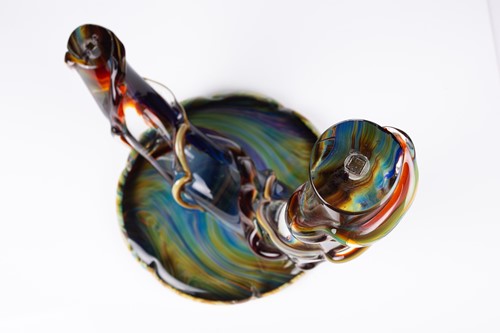 Lot 301 - Mirco Bastianello, Murano glass sculpture of...