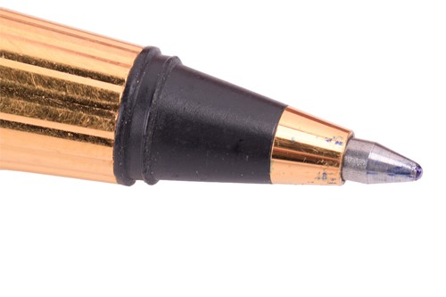 Lot 405 - Pasha de Cartier - a ballpoint pen and a...