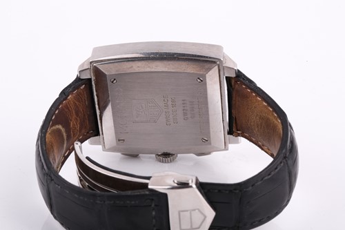 Lot 464 - A Tag Heuer Monaco gentleman's automatic...