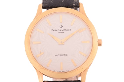 Lot 161 - A Baume & Mercier 18k Yellow Gold Gentleman's...