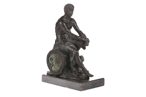 Lot 234 - A classical bronze study of the Ludovisi...
