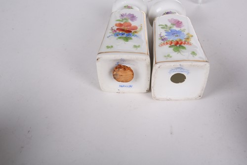 Lot 269 - A Meissen part coffee service, late 19th...