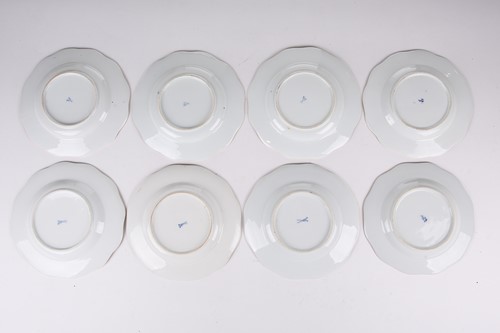 Lot 269 - A Meissen part coffee service, late 19th...