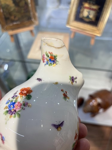 Lot 269 - A Meissen part coffee service, late 19th...