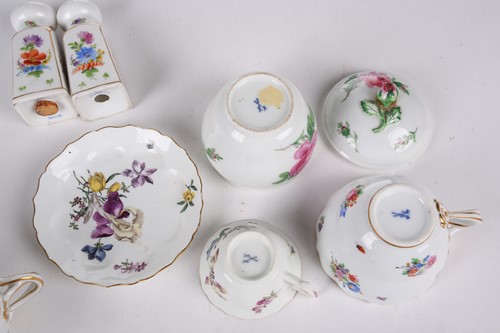 Lot 269 - A Meissen part coffee service, late 19th...