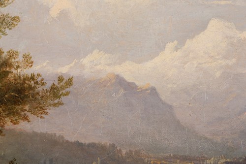 Lot 3 - Anne Nasmyth (1798-1874), Alpine Landscape,...