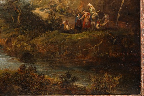 Lot 3 - Anne Nasmyth (1798-1874), Alpine Landscape,...