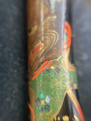 Lot 406 - Dunhill-Namiki - A Japanese lacquered...