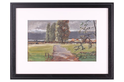 Lot 102 - Norman Lundin (b.1938), American, Trees and...